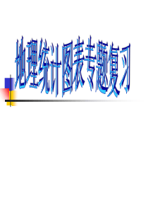 高三地理微专题——《地理统计图表专题复习》(共33张PPT)