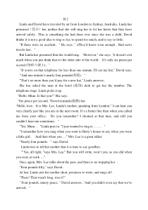 初三英语阅读理解---B篇精选--(含答案)