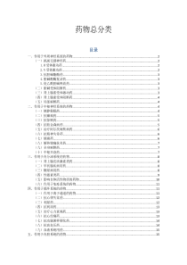 药物分类(药理)