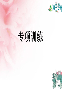 考点二---概括内容-梳理情节-找准线索---专项训练