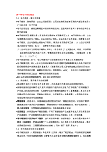 电子商务重点知识点