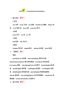 人教精通版六年级英语下册全册知识点归纳与整理
