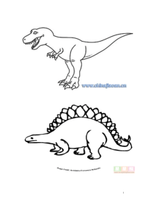 恐龙简笔画.doc;各种车简笔画