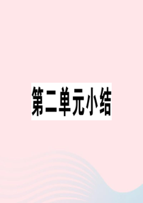 九年级道德与法治下册第二单元世界舞台上的中国小结习题课件新人教版