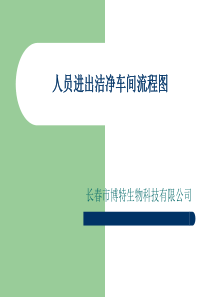 人员进出洁净车间流程培训教材