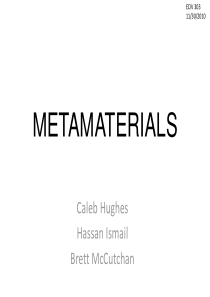 MetaMaterials