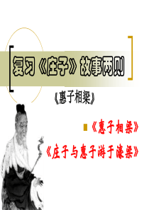 《庄子》故事两则复习课件
