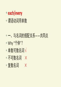 英语语法之个体限定词