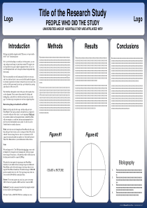 学术会议海报模板