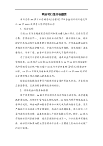 项目可行性分析报告