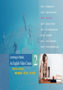 大学英语-听力Unit3