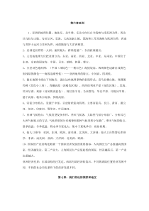 冀教版七年级地理下册重点