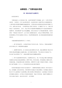 品牌秘笈广告策划基础原理（推荐DOC52）