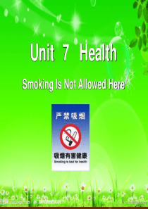 语文版中职英语(基础模块-下册)Unit-7《Health》ppt课件5