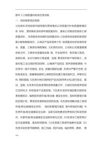 施工单位及质量保证体系和制度