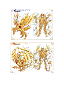 圣斗士星矢最全神圣衣(圣衣神话各种分解图)典藏极品