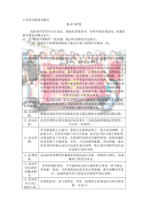 大学活动策划