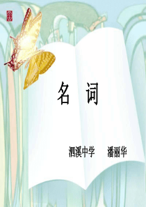 1.初中英语语法名词PPT