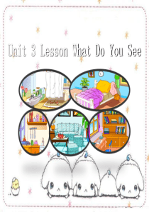 一年级下册英语Unit-3-Lesson-15-What-Do-You-See