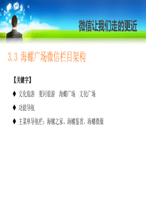 海螺广场微信规划方案