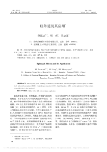 硅外延及其应用_徐远志