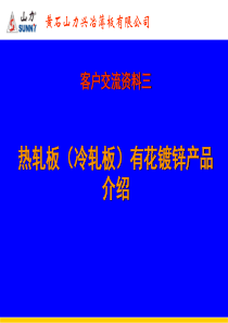 介绍3热轧板有花镀锌产品