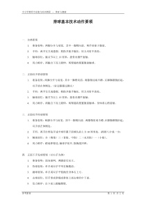排球基本技术动作要领.