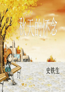 《秋天的怀念》ppt课件