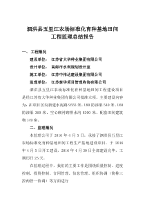 65工程监理工作总结