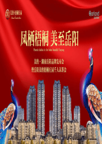 岳阳美的梧桐庄园活动策划方案-终