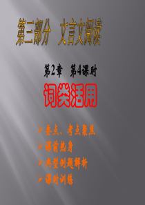 2014届中考语文第一轮复习课件3