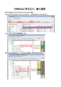 STM32Cube学习之八：输入捕获