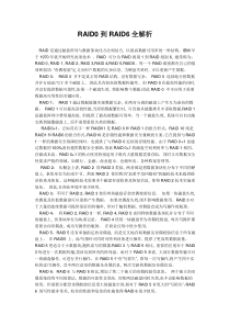 RAID0到RAID6全解析