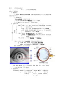 人体生命活动的调节知识点提纲