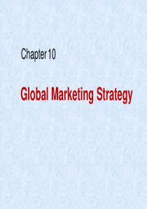 市场营销Global-Marketing-Strategy