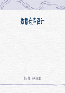 数据仓库设计[1]