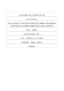 固化的金属离子亲和层析和质谱联用鉴定磷酸化多肽的策略优化和快速老化小鼠脾淋巴细胞衰老相关的蛋白质组研