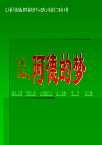 32、《阿德的梦》PPT课件