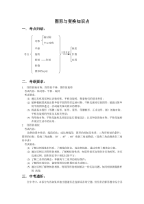 初中数学图形变换专题知识点