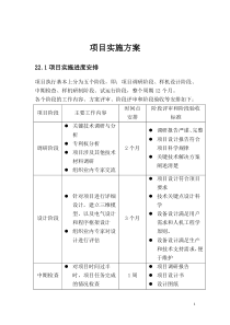 项目实施方案