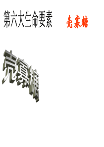 壳寡糖系列产品(第三天)