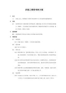 多能工绩效考核