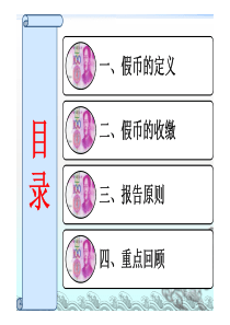 反假货币、银行培训
