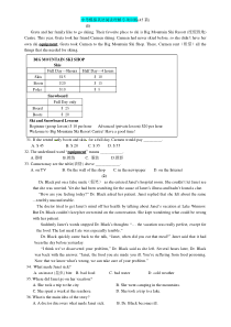 中考英语阅读理解专项训练及答案(共45篇)