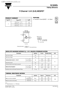 SI1305DL-T1中文资料