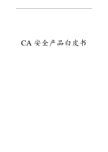 安全产品白皮书(1)