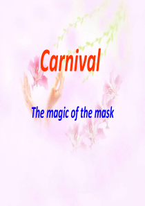 外研版 BOOK5 module_4_carnival  Reading