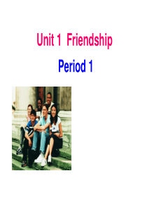 高一英语Friendship课件1