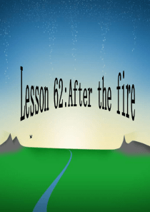 新概念英语第二册第62课