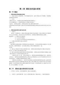 第二章-国际法的基本原则